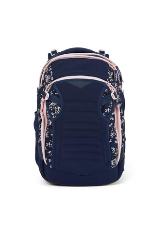 satch match ergonomic school backpack, expandable to 35 liters, extra front pocket, Fire Phantom - Black on sale