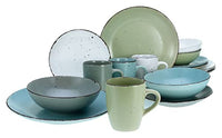 Thumbnail for CreaTable, 22234, FASHION series, 16-piece tableware set, combination service made of stoneware, dishwasher and microwave safe, quality production on sale