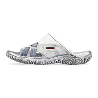 Thumbnail for Krisbut Herren Pantoletten Sandalen Pantolette Glattleder Fußbett Bequem Freizeit Uni Herrenschuhe Pantoletten Herren Sandalen im Sale