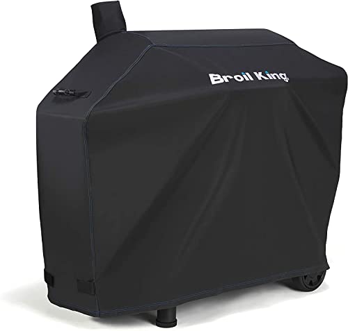 Broil King 67069 Premium Fits Pellet Regal Charcoal Offset 500 Modelle Grillabdeckung, schwarz im Sale