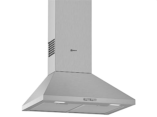 Neff D62PBC0N0 Dunstabzugshaube, 60 cm Wandhaube, Doppelflutiges Hochleistungsgebläse, Edelstahl im Sale