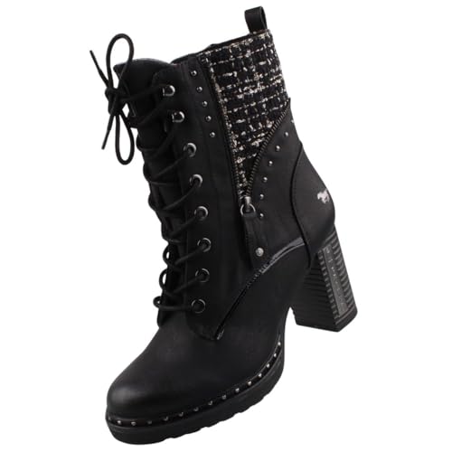 MUSTANG women's ankle boots black on sale