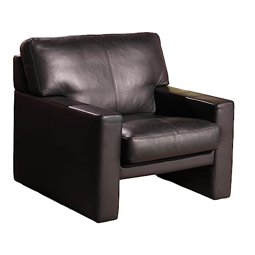 Erpo Sessel CL 200.12 Bezug Leder 43 Schwarz 43.136 im Sale