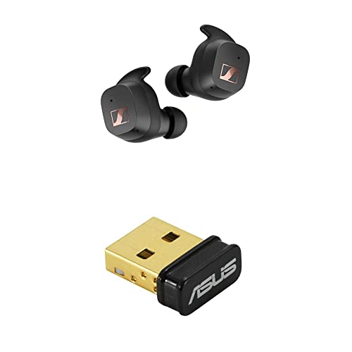 Sennheiser Sport True Wireless + Asus USB-BT500 Nano Bluetooth Stick im Sale