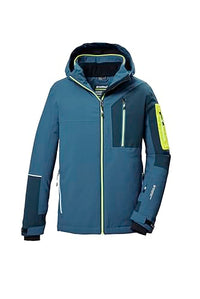 Thumbnail for killtec Jungen Skijacke/Funktionsjacke mit Kapuze und Schneefang KSW 391 BYS SKI JCKT, ocean, 152, 42100-000 im Sale