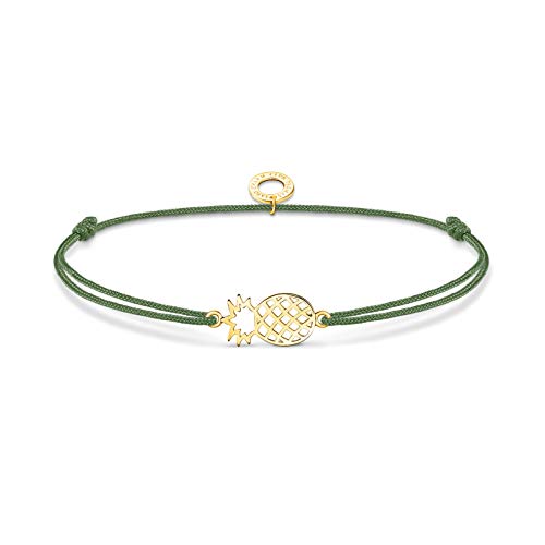 Thomas Sabo Damen Armband Gold Little Secret Ananas 925 Sterlingsilber LS122-379-6-L20V im Sale