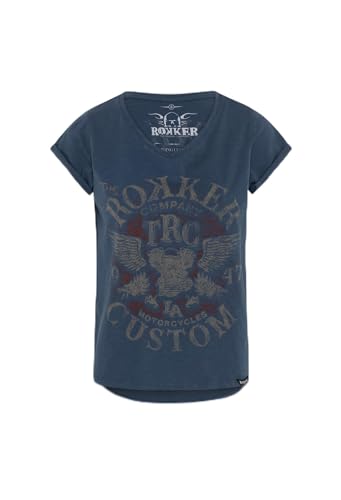 Rokker Custom T-Shirt Women (blue), on sale