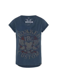 Thumbnail for Rokker Custom T-Shirt Women (blue), on sale