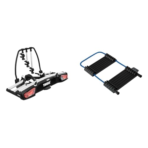 Thule VeloSpace XT bike rack for tow bar 3 bikes Silver &amp; 984101 THULE para CUADRO CARBONO, Multicolored One size on sale