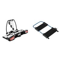 Thumbnail for Thule VeloSpace XT bike rack for tow bar 3 bikes Silver & 984101 THULE para CUADRO CARBONO, Multicolored One size on sale