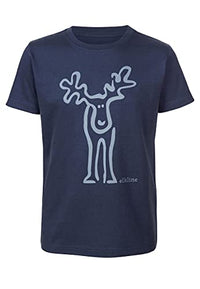 Thumbnail for ELKLINE boys' T-shirt Rudölfchen 3041184, color: dark blue - ash blue, on sale