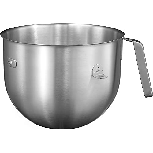 Kitchenaid 5KC7SB Schüssel, 6,9 l, Silber im Sale