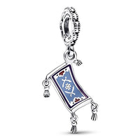 Thumbnail for PANDORA Disney Aladdin Fliegender Teppich Charm-Anhänger aus Sterling-Silber, x Disney Collection, kompatibel Moments Armbändern, 792346C01 im Sale