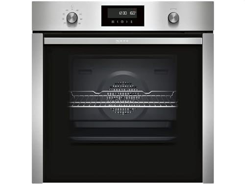 NEFF B6CCH7AN0 Einbau-Backofen N50 / 60 cm / 71 l / Edelstahl / A / Hide / Pyrolyse / 8 Betriebsarten im Sale