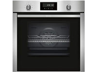 Thumbnail for NEFF B6CCH7AN0 Einbau-Backofen N50 / 60 cm / 71 l / Edelstahl / A / Hide / Pyrolyse / 8 Betriebsarten im Sale
