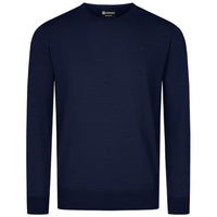 Thumbnail for GIESSWEIN Cotton Crew Pullover Men - Cotton knit sweater & sweatshirt for men, men's sweater without hood, business men's sweatshirt long sleeve on sale
