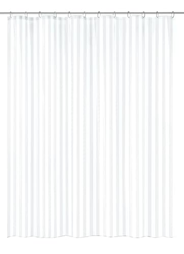 Kleine Wolke shower curtain Noa, 180 x 200 cm, white on sale