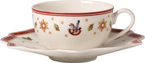 Set 2-tlg. Kaffee-/Teetasse 0,20ltr. mit Untertasse weiß 17cm TOY'S DELIGHT Villeroy & Boch**4 (4 Stück) im Sale