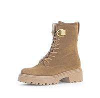 Thumbnail for Gabor Damen Combat Boots, Frauen Stiefeletten,Best Fitting,uebergangsschuhe,uebergangsstiefel,schnürstiefel,schwarz(Altsilber),40 im Sale