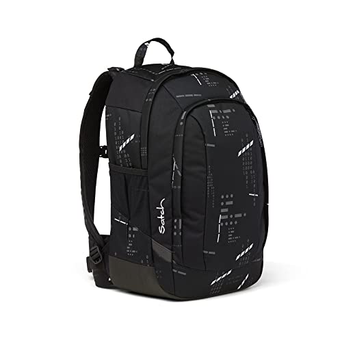 Satch Unisex Kids Air Ninja Matrix Backpack, Black, Reflective (Multicolor), One Size on Sale