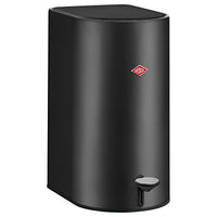 Thumbnail for Wesco Step Boy Mülleimer pulverbeschichtetes hochwertiges Stahlblech in der Farbe Schwarz matt, 9 Liter Fassungsvermögen - mit Fußtritt im Sale