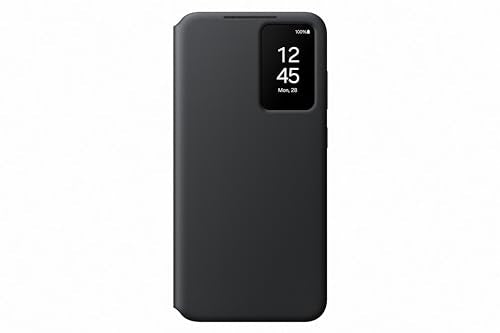 Samsung Smart View Wallet Smartphone Case EF-ZS926 für Galaxy S24+, Handy-Hülle, Kartenfach, Sichtfenster, Black im Sale
