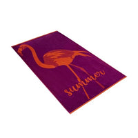 Thumbnail for Vossen Damen & Herren Flamingo time Purple 100 x 180 cm im Sale