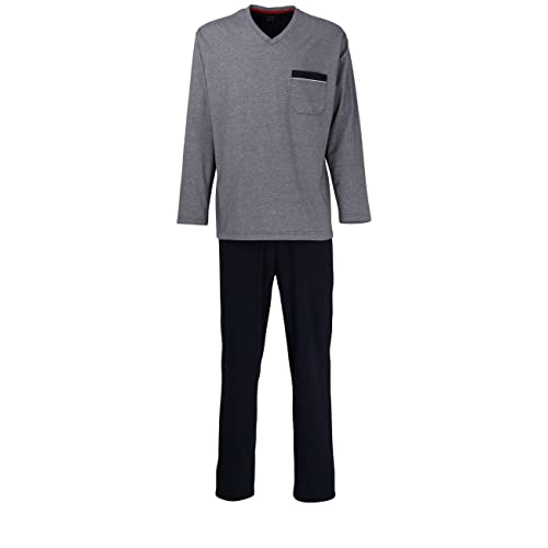 Götzburg Herren Nachtwäsche Zweiteiliger Schlafanzug, Pyjama lang, aus Baumwolle 50 im Sale