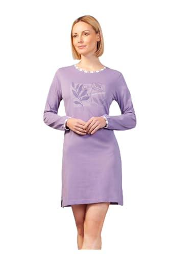 hajo sleepshirt with cuffs, 95 cm, climate comfort on sale