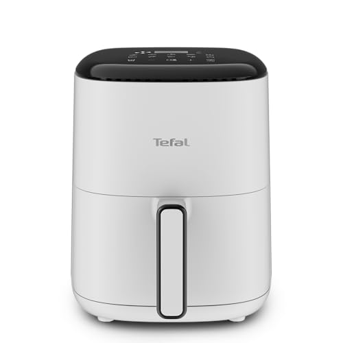 Tefal EY145A Easy Fry Compact Air Fryer | 3 Capacity | 10 Automatic Cooking Programs | Touch Display | Time and Energy Saving | Non-Stick Coating | Nube on Sale