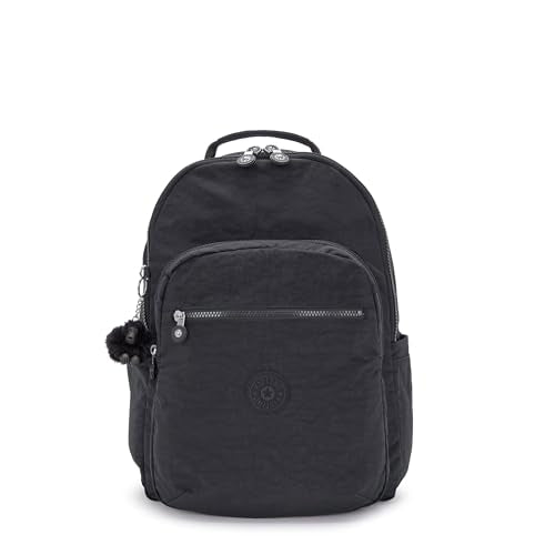 Kipling SEOUL Large Backpack, Black Noir (Black) on Sale