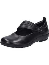Thumbnail for Josef Seibel Damen Riemchenballerinas Charlotte 03,Weite G (Normal),Ballerina-Schuhe,Ballett-Schuhe,Ballet-Flats,Black-Black,38 EU im Sale