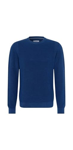 Brax Herren Style Roy Wool Mix Pullover, Denim, X-Large im Sale