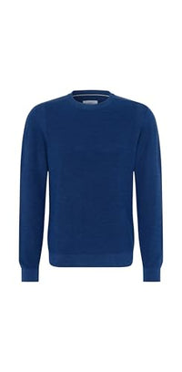 Thumbnail for Brax Herren Style Roy Wool Mix Pullover, Denim, X-Large im Sale