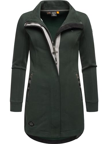 Ragwear Damen Übergangsmantel Letrice Dark Green im Sale