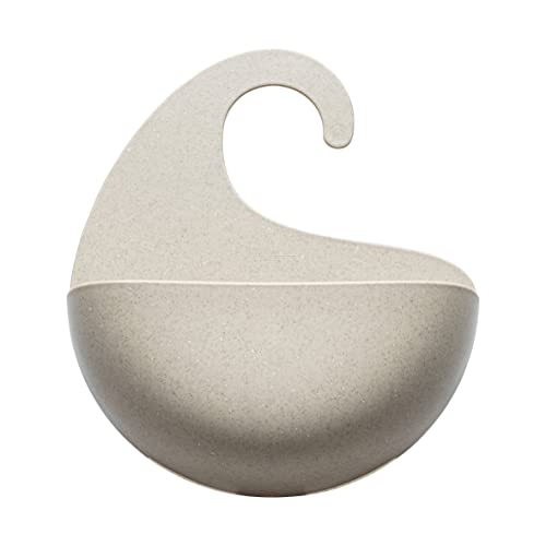 Koziol Surf Hanging Bathroom Utensil 21.6 x 6.5 cm, H 25.3 cm - Desert Sand on sale