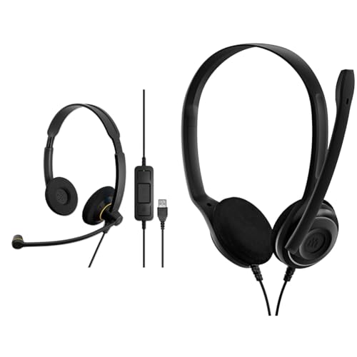 EPOS Sennheiser Impact SC 60 USB ML Bidirectional UC Headset &amp; PC 8 USB On-Ear Stereo Headset PC on Sale