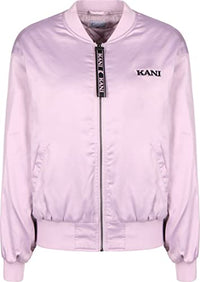 Thumbnail for Karl Kani Chest Retro Satin Bomber Jacket - im Sale