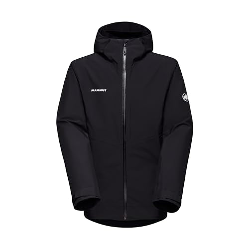Mammut Herren Alto Light Hooded Mens Hardshell Jacket, Schwarz, EU im Sale