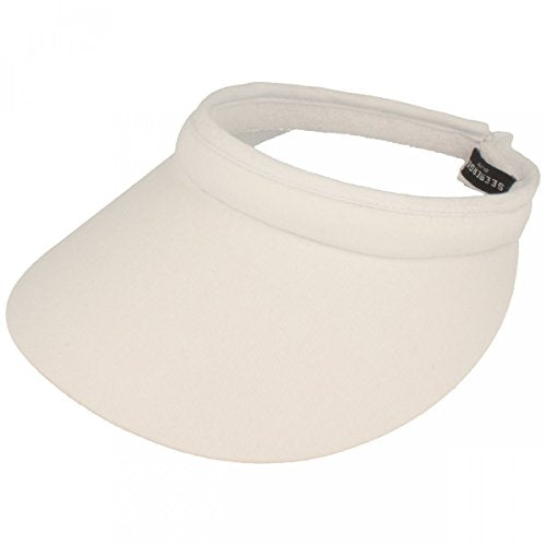 Seeberger Azalee Visor Baumwolle Baumwollvisor Sonnenvisor Sonnenschutz Blendschutz Strandvisor Damenvisor Mit Schirm (One Size, dunkelblau) im Sale