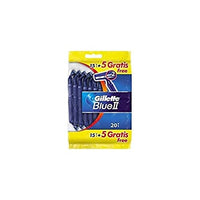 Thumbnail for Gillette Blue II Einwegrasierer, 20 Rasierer im Sale
