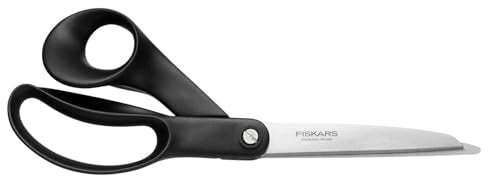Fiskars Hardware-Schere mit Drahtschneidekerbe, Länge: 25 cm, Rostfreie Stahl-Klinge/Kunststoff-Griffe, Schwarz, 1020478 im Sale