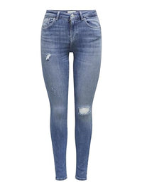 Thumbnail for ONLY women's jeans ONLPOWER MID Push UP REA264 - Skinny Fit - Blue - Medium Blue, on sale
