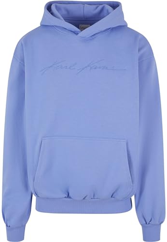 Karl Kani Herren KM241-060-5 Autograph Heavy Sweat Os Hoodie  Lilac im Sale
