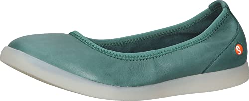 Softinos Damen LETI646SOF Flat Sandal, Green, EU im Sale