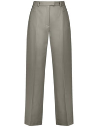 Thumbnail for Taifun Damen Elegante Hose mit weitem Bein Wide Leg unifarben reguläre Länge Moon Valley 42 im Sale