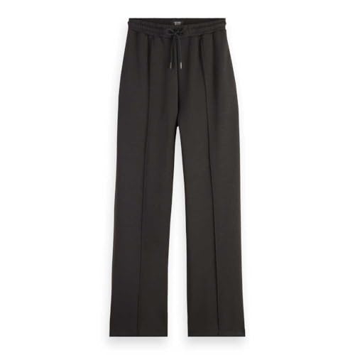 Scotch & Soda Damen Core Modal Straight Leg Sweatpants, Black 0008, EU im Sale
