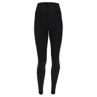 Thumbnail for Freddy WR.UP WR.UP Super Skinny High Waist Push Up Jeggings with Zipper, Jeans, Black., Small on sale