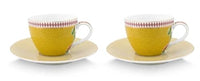 Thumbnail for Pip Studio 51004152 La Majorelle Espressotasse m Untere gelb Set2 (1Set) im Sale