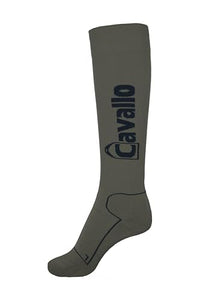 Thumbnail for Cavallo SIMO (Strumpf Extra) Damen- und Herrenkniestrumpf Olive-darkblue FS 2022, im Sale